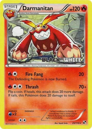 Darmanitan 25 114 Prerelease Stage 1