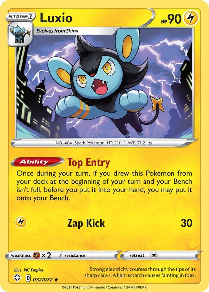Luxio Stage 1