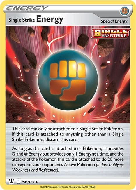 Single Strike Energy Special · Single Strike