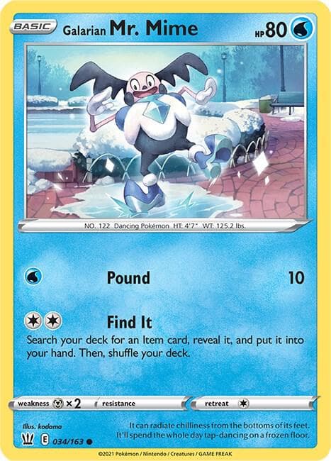 Galarian Mr. Mime Basic