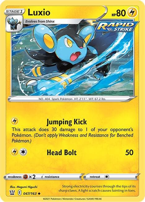 Luxio Stage 1 · Rapid Strike