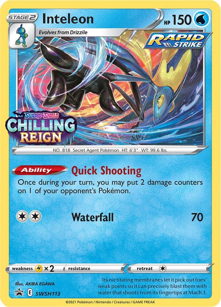 Inteleon SWSH113 Prerelease Stage 2