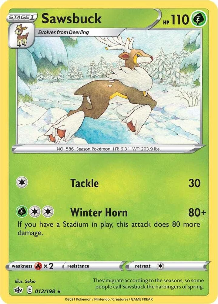 Sawsbuck Stage 1