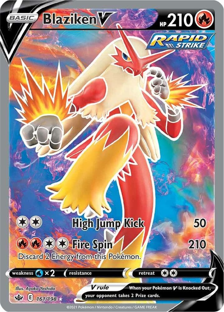 Blaziken V Full Art Basic