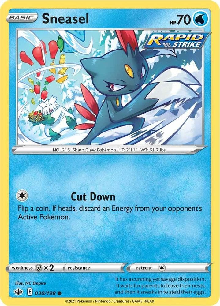 Sneasel Basic · Rapid Strike