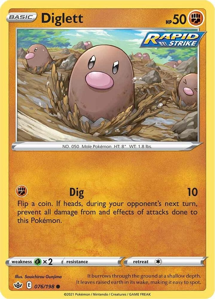 Diglett Basic · Rapid Strike