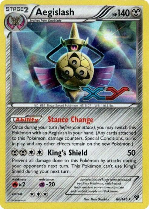 Aegislash 86 146 Prerelease Stage 2