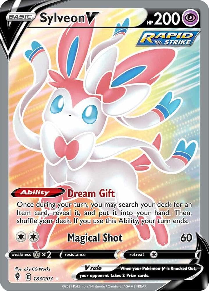 Sylveon V Full Art Basic