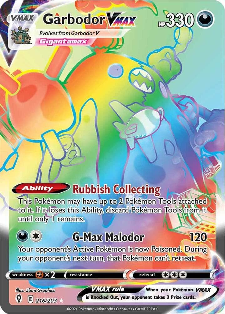 Garbodor VMAX Secret VMAX