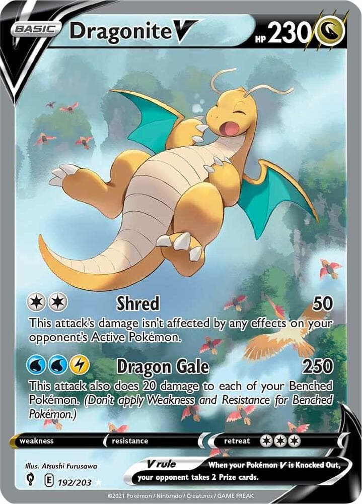 Dragonite V Alternate Full Art Basic