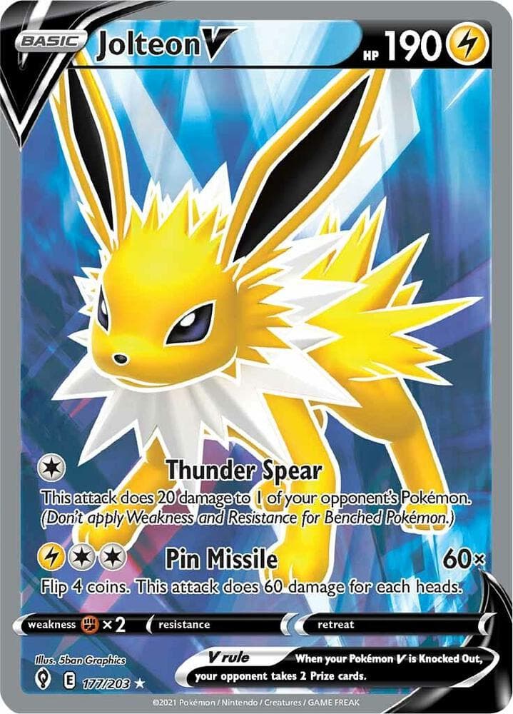 Jolteon V Full Art Basic