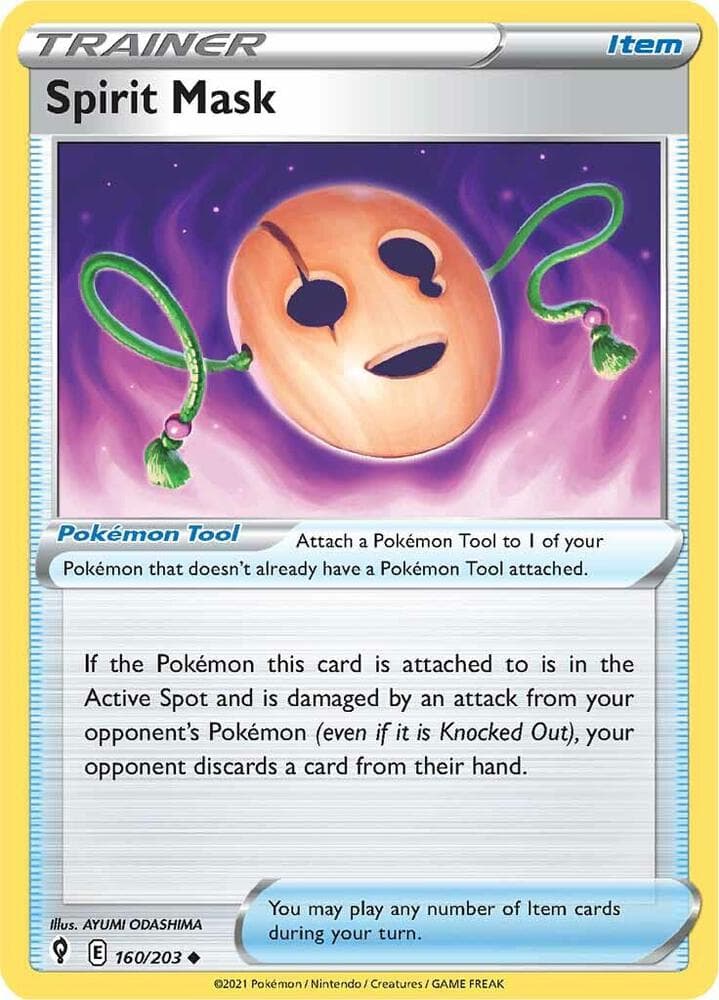 Spirit Mask Item · Pokémon Tool