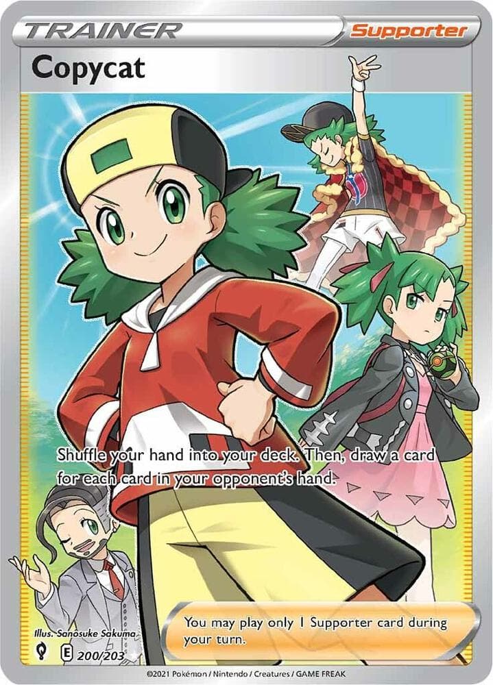 Copycat Full Art Supporter