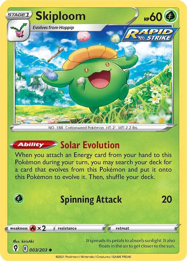 Skiploom Stage 1 · Rapid Strike