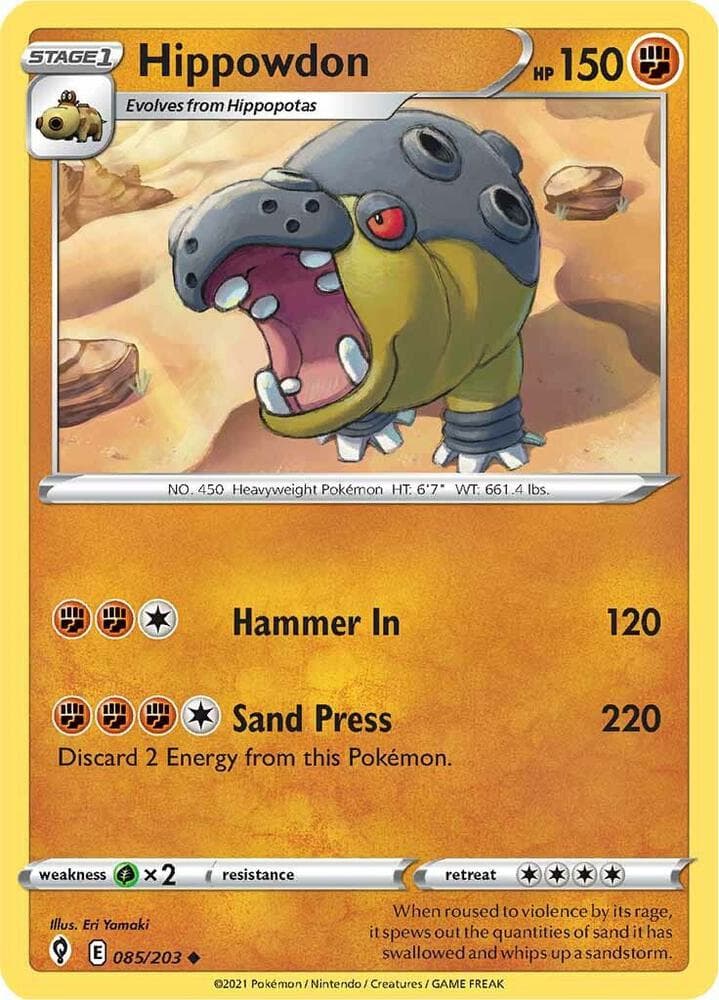 Hippowdon Stage 1