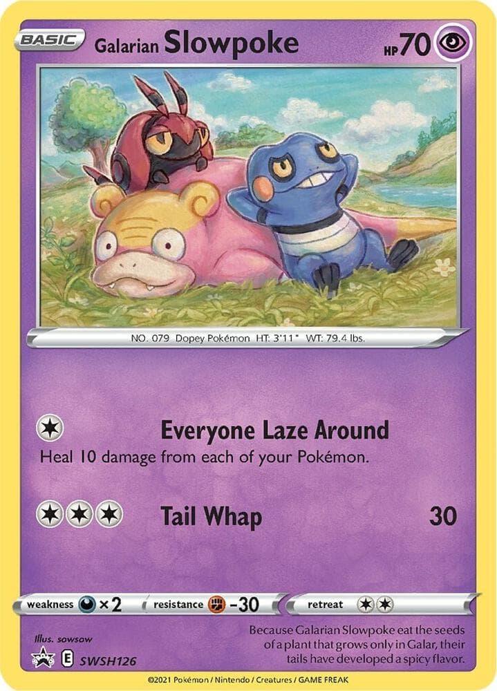 Galarian Slowpoke SWSH126 Basic