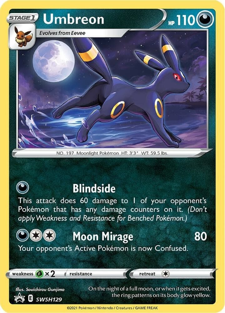 Umbreon SWSH129 Stage 1