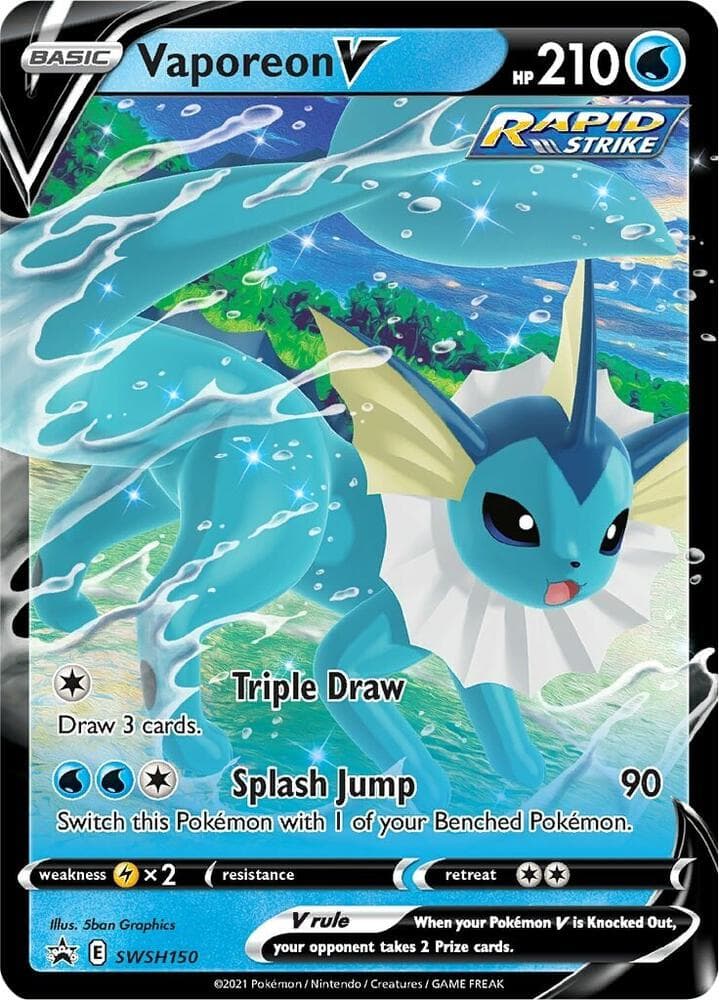 Vaporeon V SWSH150 Basic