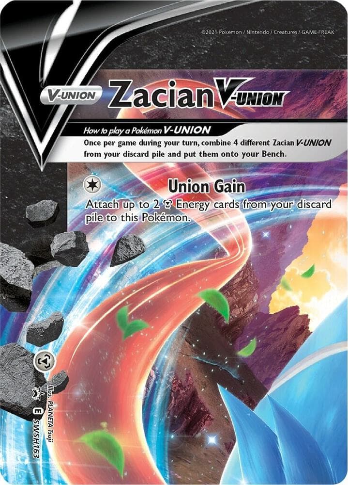 Zacian V UNION SWSH163 V-UNION