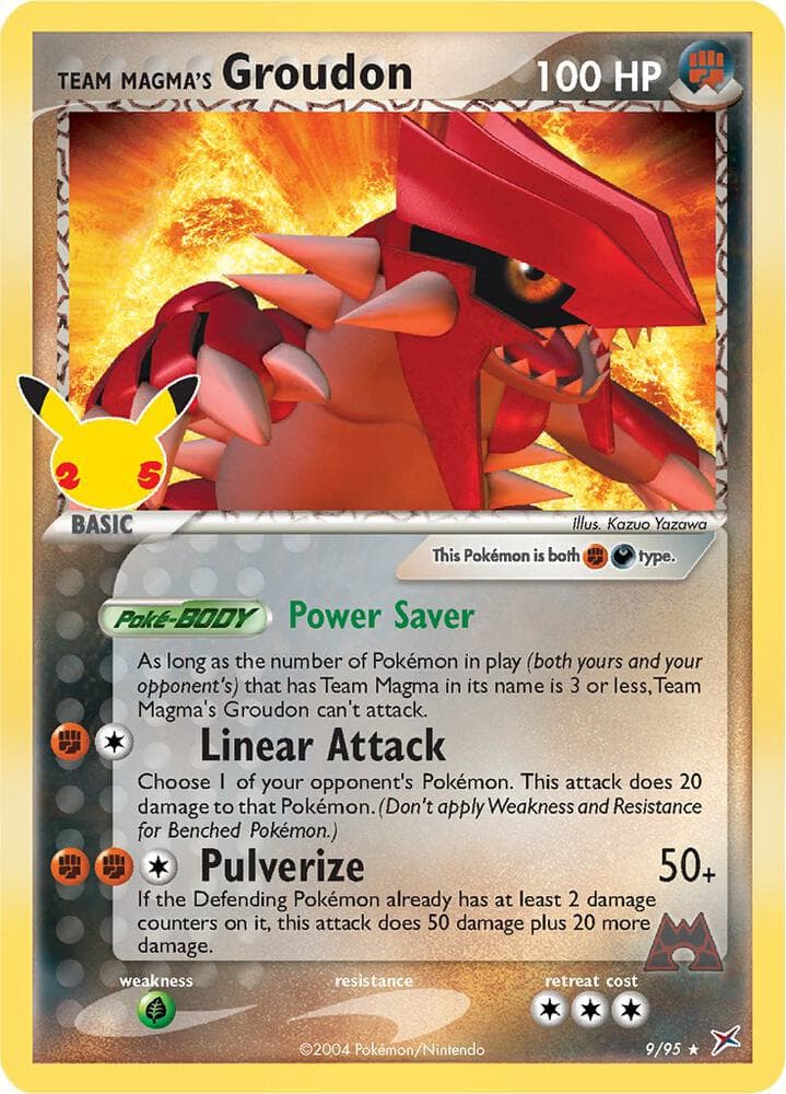 Team Magma's Groudon Basic