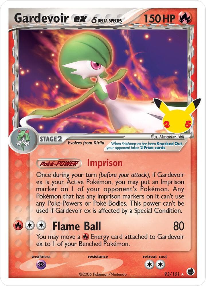 Gardevoir ex δ Stage 2 · ex