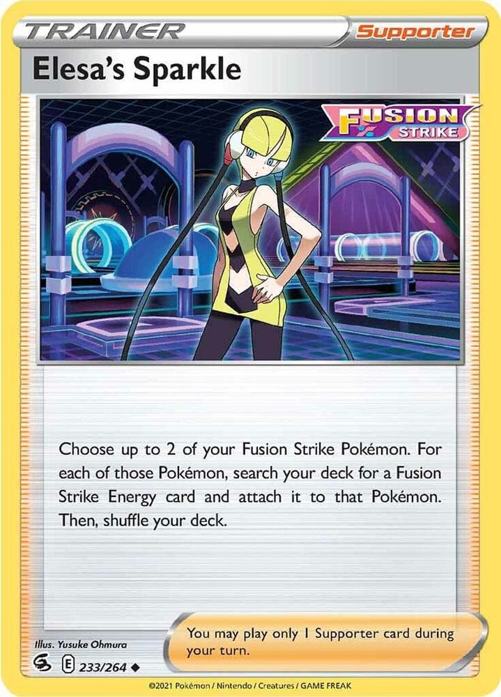 Elesas Sparkle Supporter · Fusion Strike