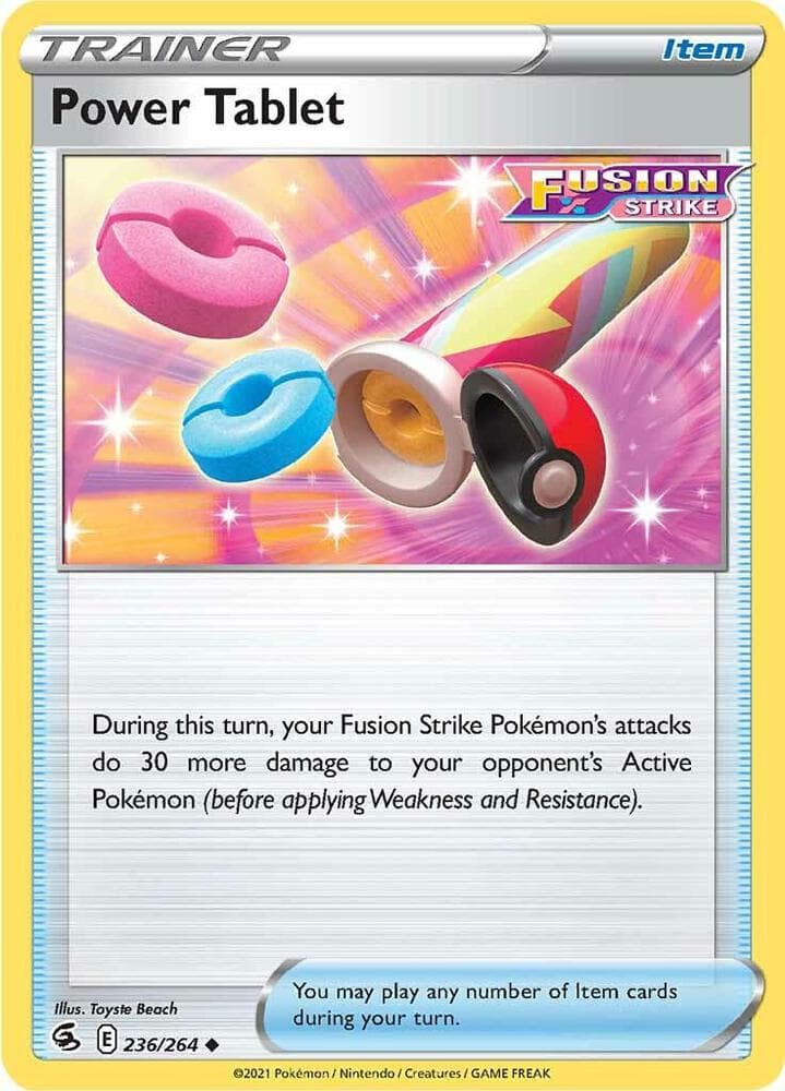 Power Tablet Item · Fusion Strike