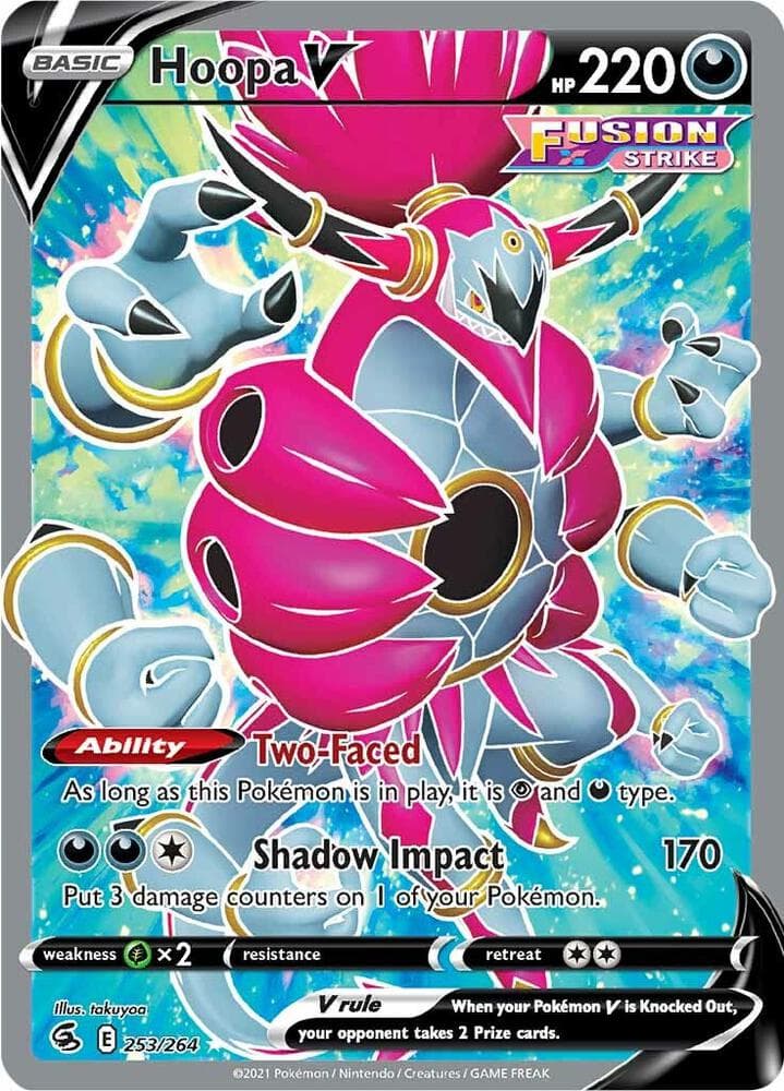 Hoopa V Full Art Basic