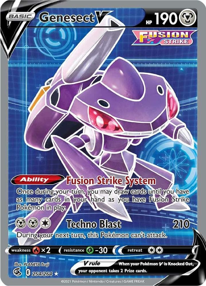 Genesect V Full Art Basic
