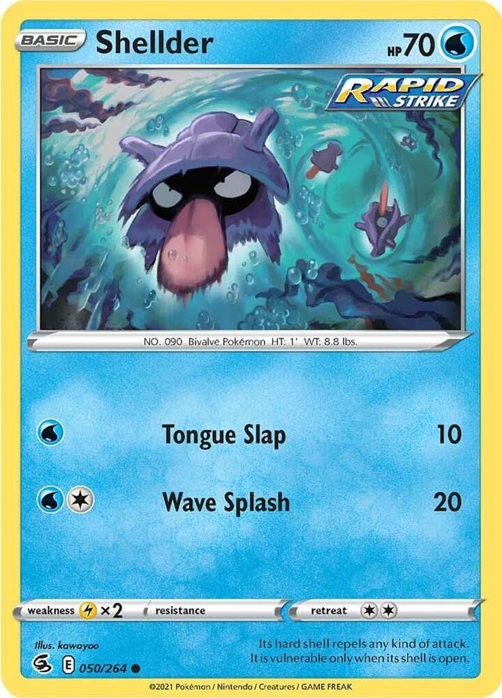 Shellder Basic · Rapid Strike