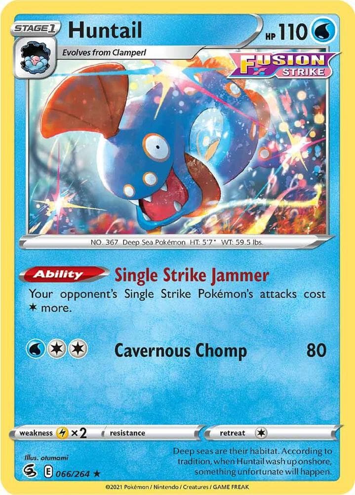 Huntail Stage 1 · Fusion Strike