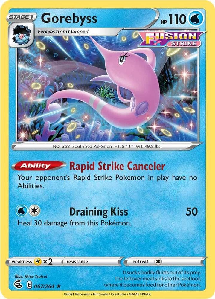 Gorebyss Stage 1 · Fusion Strike