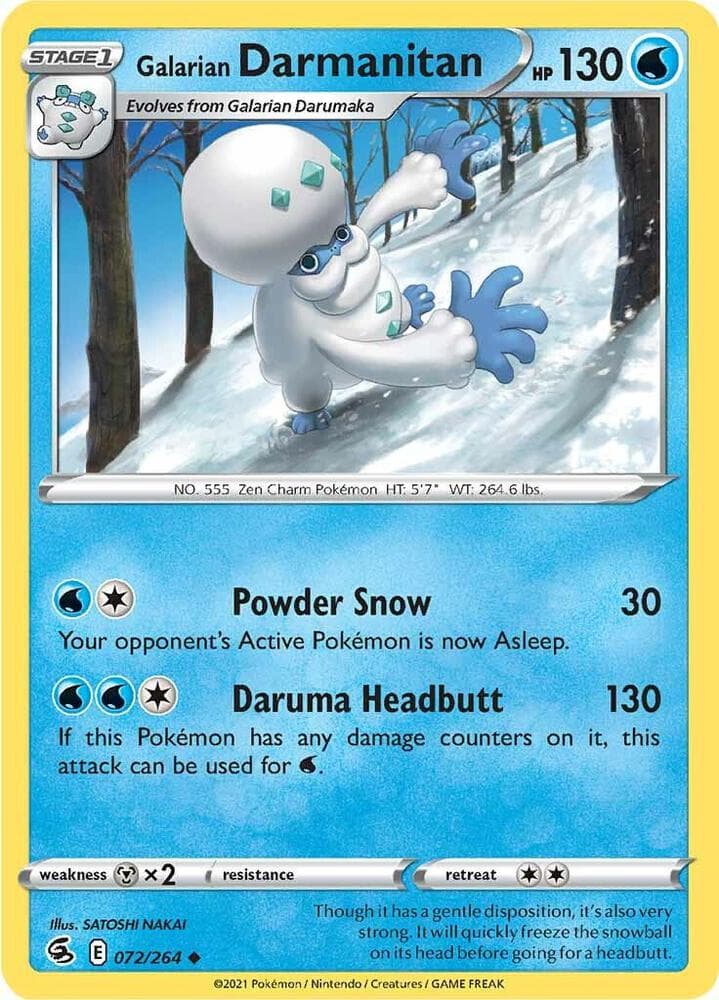 Galarian Darmanitan Stage 1