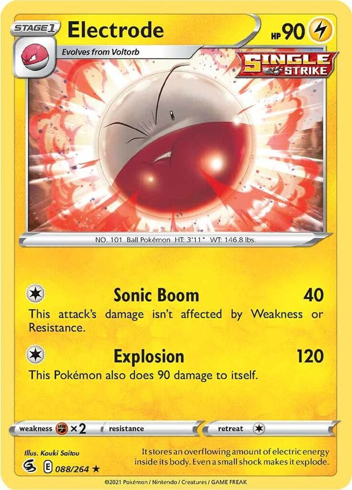 Electrode Stage 1 · Single Strike