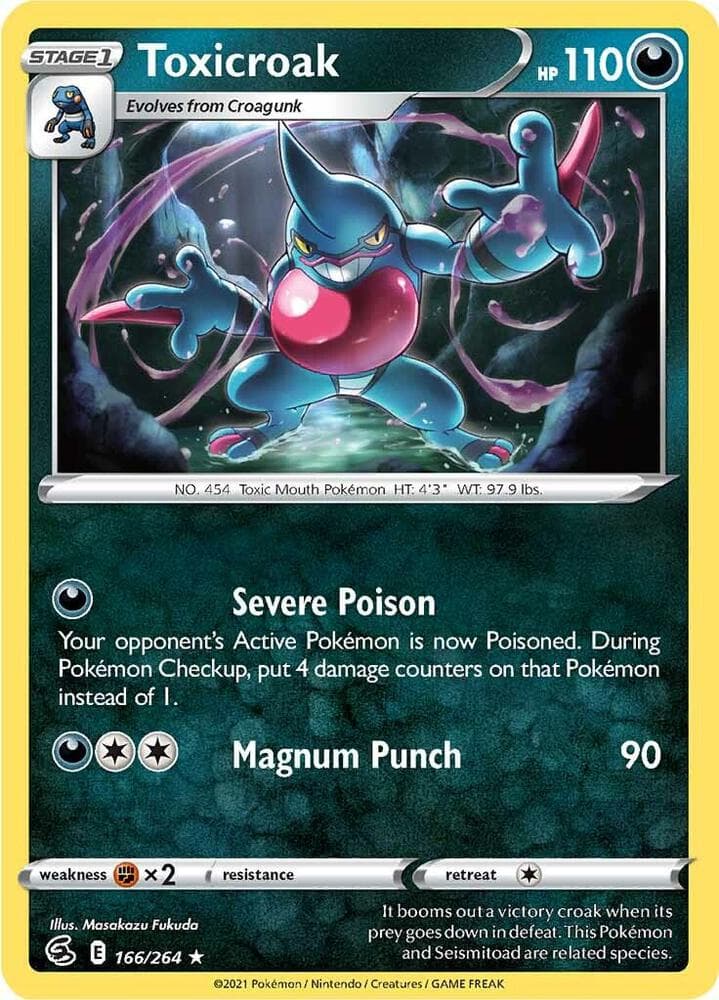 Toxicroak Stage 1