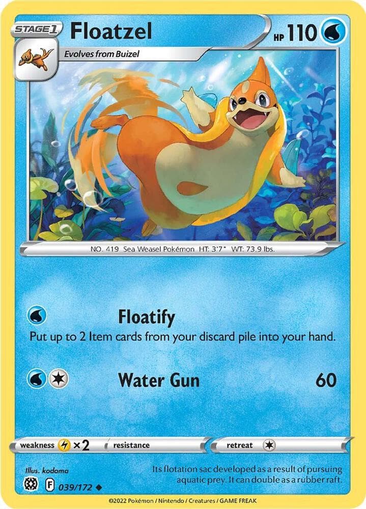 Floatzel Stage 1