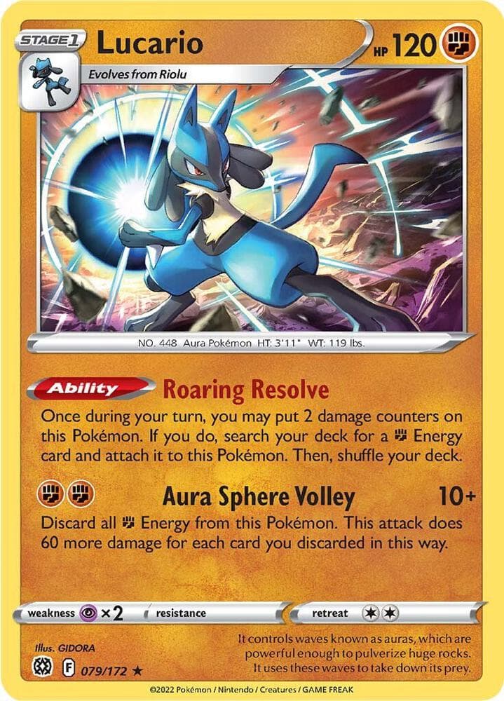 Lucario Stage 1