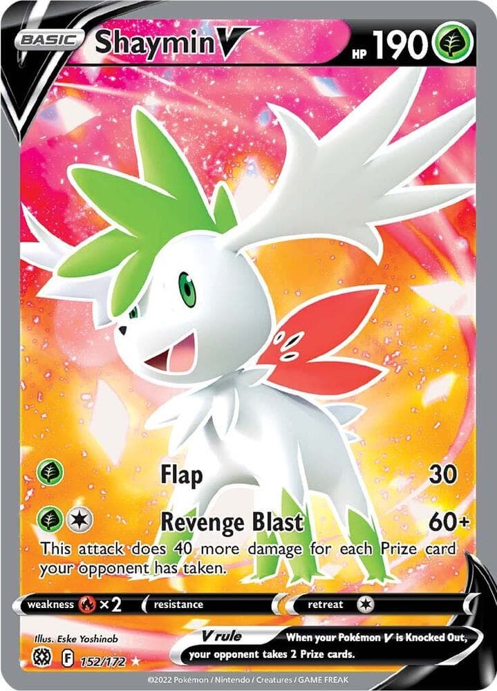 Shaymin V Full Art Basic