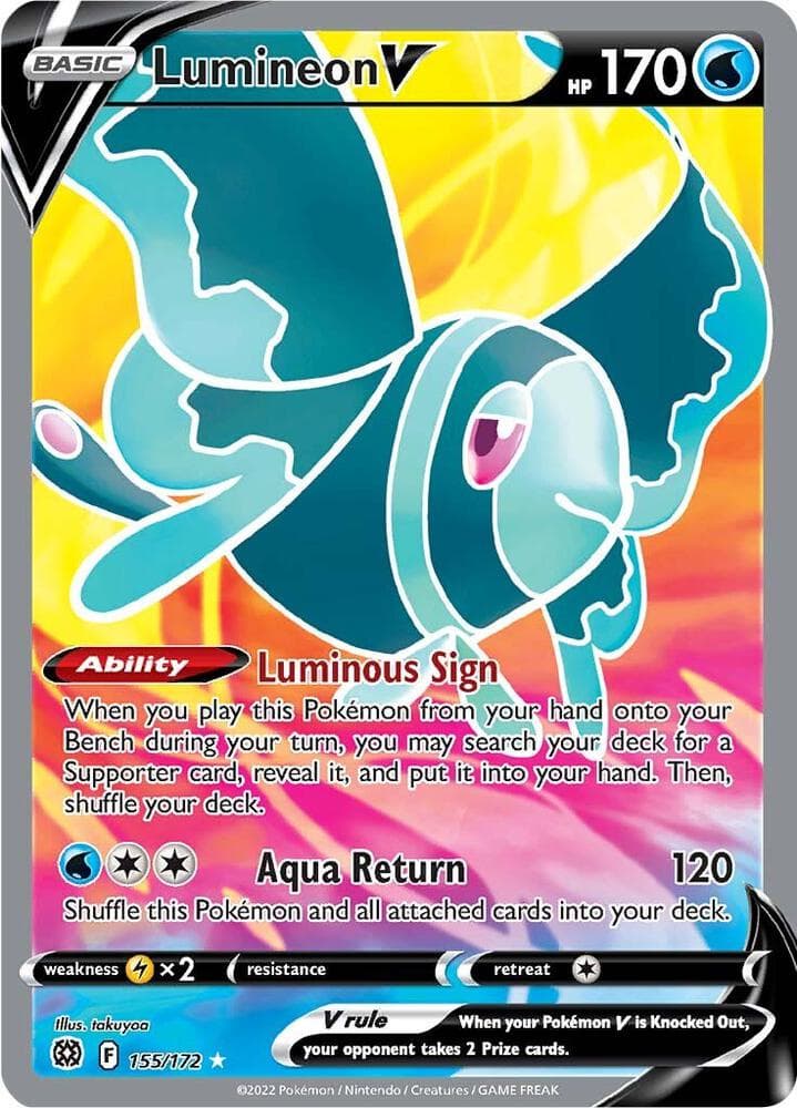 Lumineon V Full Art Basic