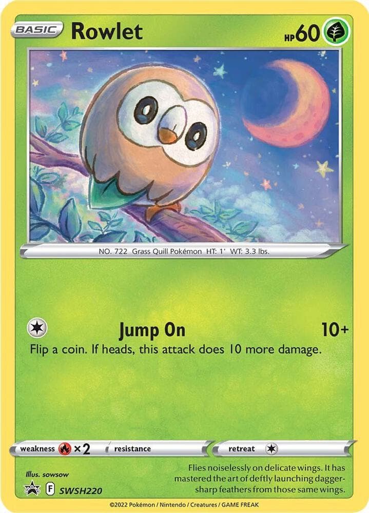 Rowlet SWSH220 Basic
