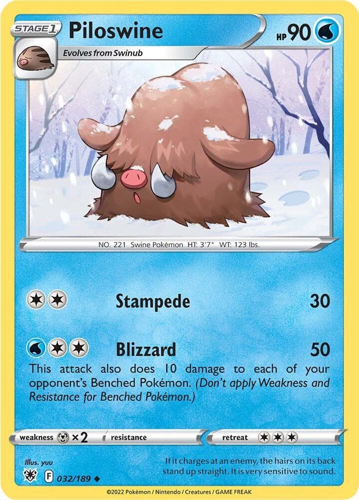 Piloswine Stage 1