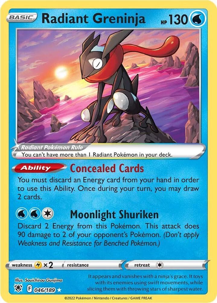Radiant Greninja Basic · Radiant