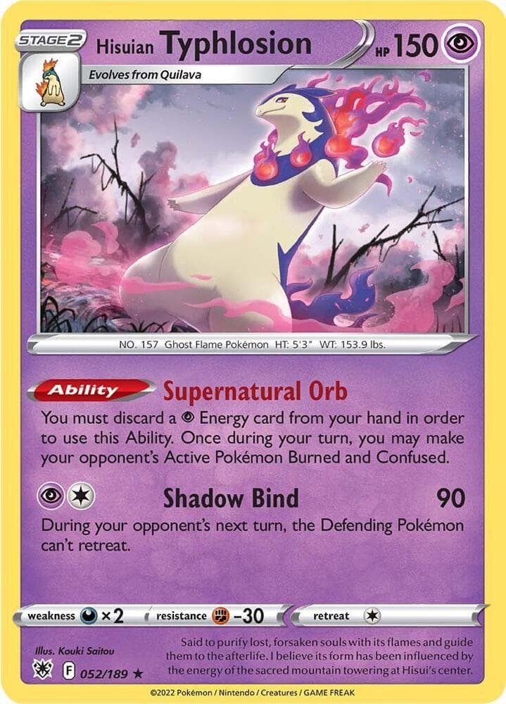 Hisuian Typhlosion Stage 2