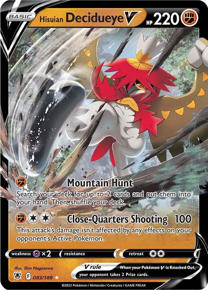 Hisuian Decidueye V Basic · V