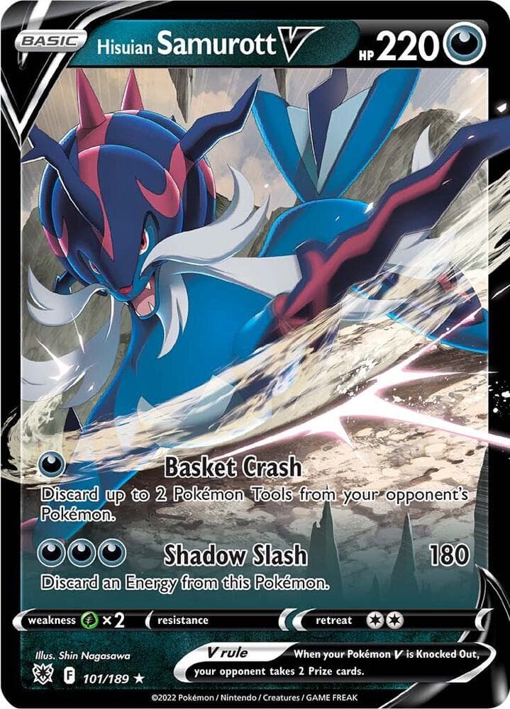 Hisuian Samurott V Basic