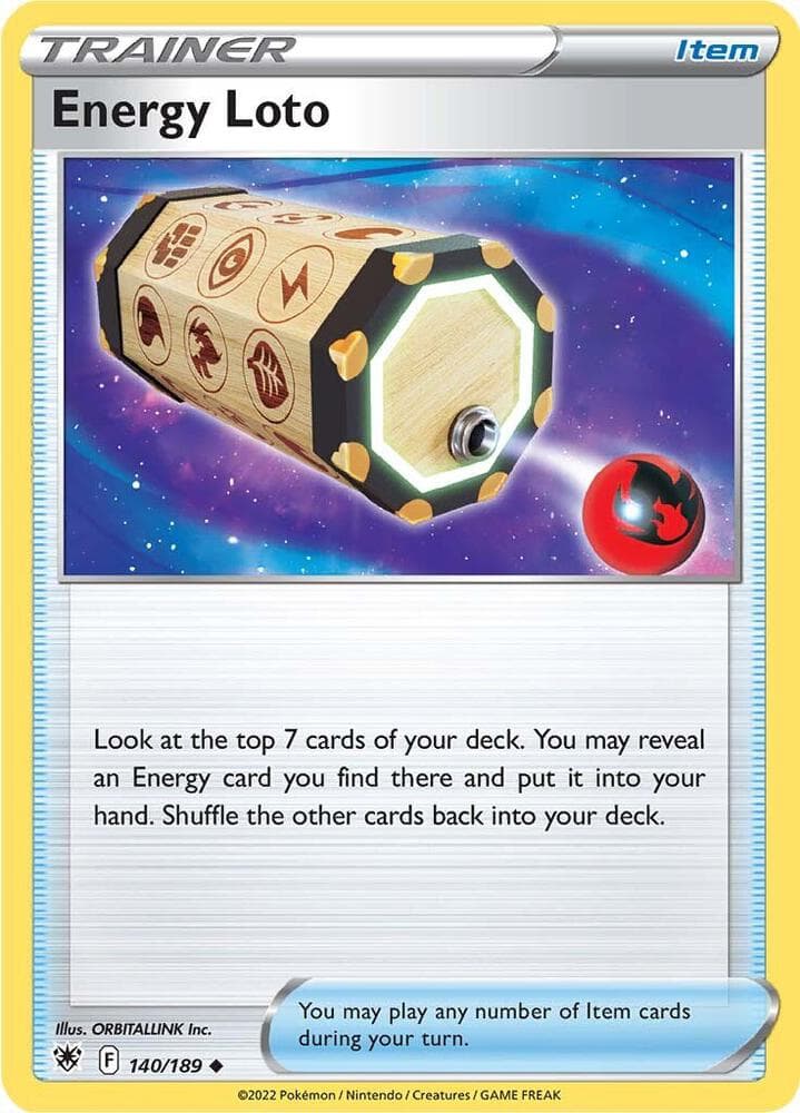 Energy Loto Item