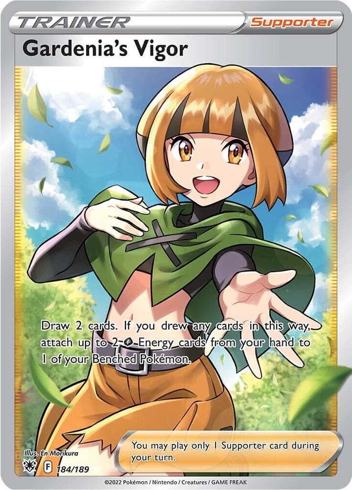 Gardenias Vigor Full Art Supporter