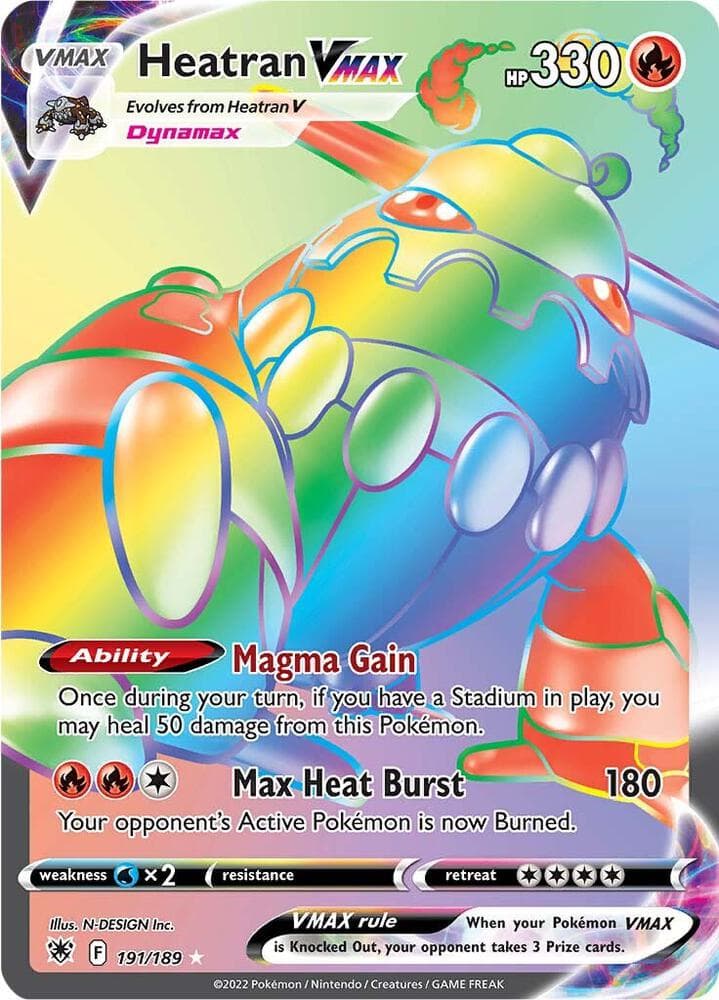 Heatran VMAX Secret VMAX