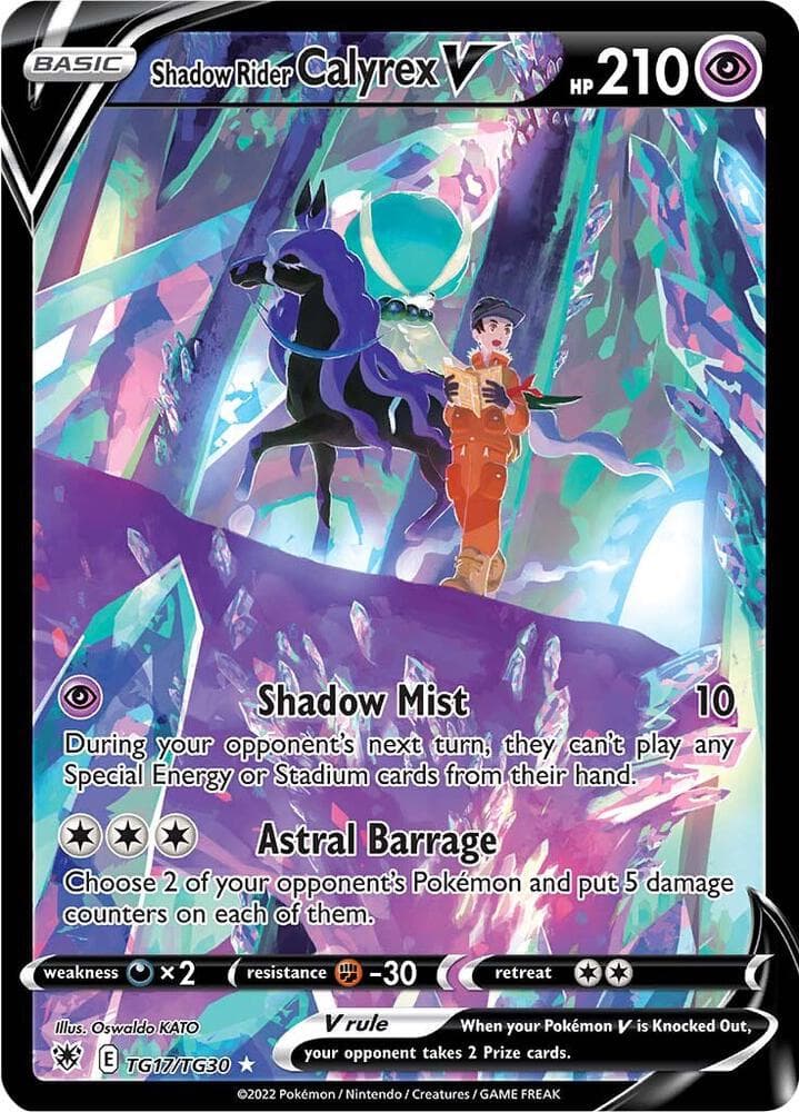 Shadow Rider Calyrex V Basic
