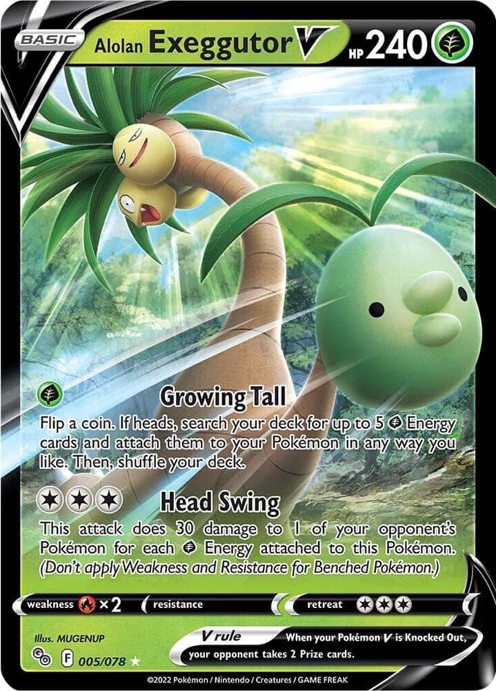Alolan Exeggutor V Basic · V
